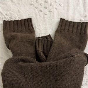 Amazon Women's Crewneck Sweater in Brown